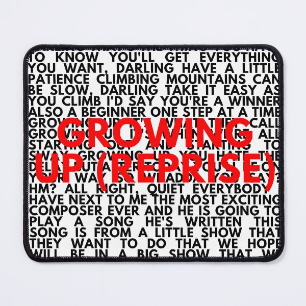 Item preview, Merrily we roll along lyrics designed and sold by broadwaygirl142.