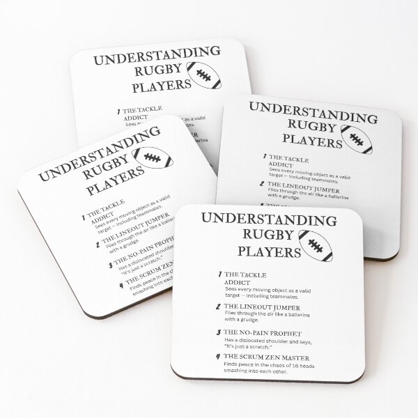 Item preview, Understanding Rugby Players – Funny Mud, Bruises & Chaos Humor designed and sold by PsyFlow35.
