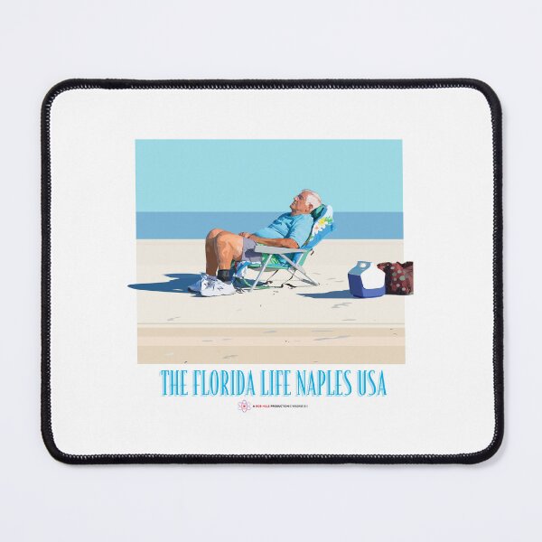 Item preview, Naples, Florida lifestyle poster by Robert Hills designed and sold by Robert Hills.