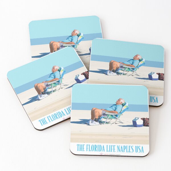 Item preview, Naples, Florida lifestyle poster by Robert Hills designed and sold by Robert Hills.