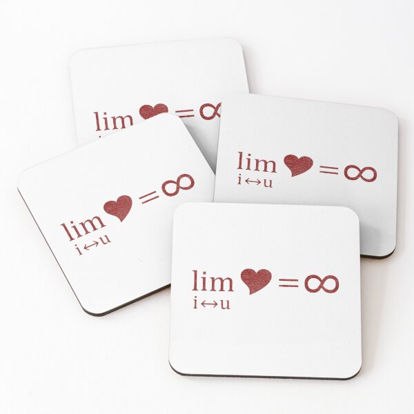 Item preview, Limitless Love – Distressed Math Equation Tee (Light Colors) designed and sold by Pi Foundry.