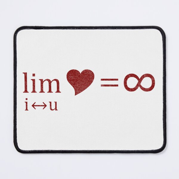 Item preview, Limitless Love – Distressed Math Equation Tee (Light Colors) designed and sold by Pi Foundry.