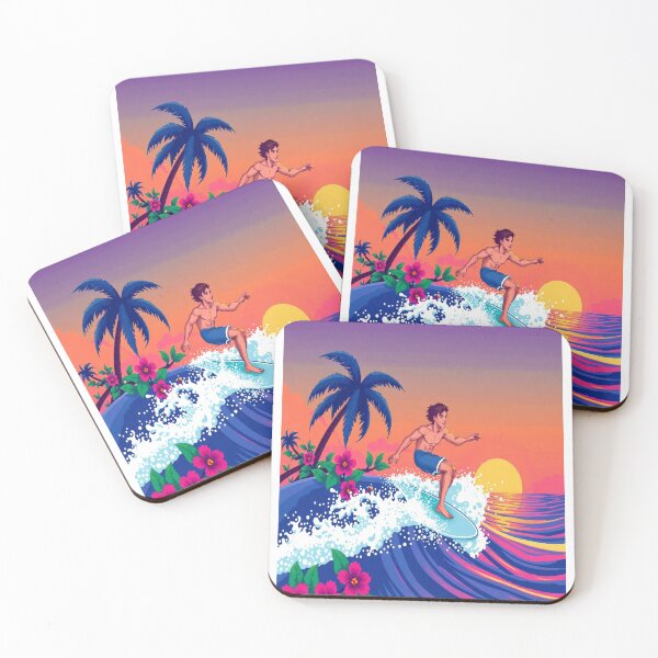 Item preview, Surfer riding a wave designed and sold by lordiano.