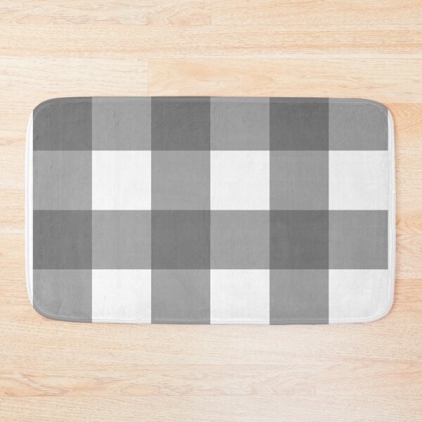 Item preview, Gingham 10 Grey designed and sold by ThreadBorne.