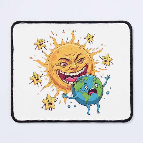 Item preview, Sun Eats The World Cosmic Absurdity  designed and sold by SurrealArtSzysz.