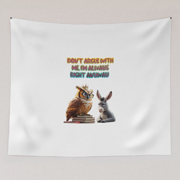 Item preview, "Wise vs. Stubborn – The Ultimate Knowledge Battle!" designed and sold by Sweet Dreams & Fantasia.