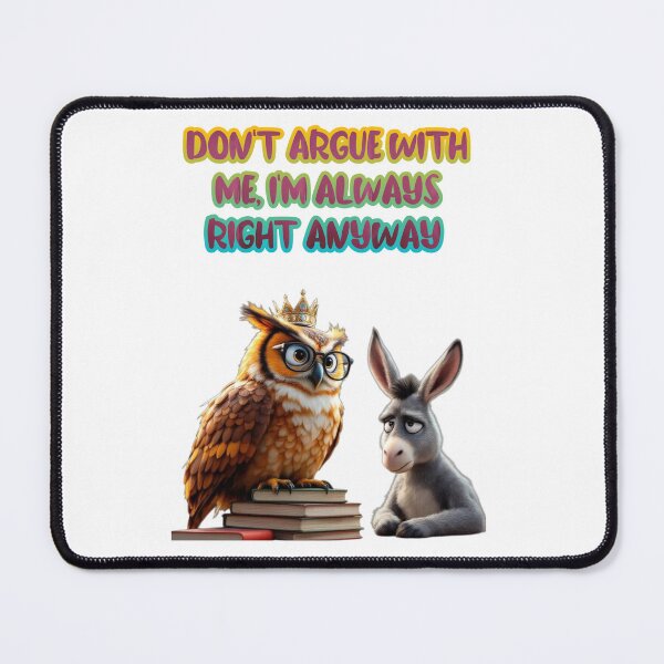 Item preview, "Wise vs. Stubborn – The Ultimate Knowledge Battle!" designed and sold by Sweet Dreams & Fantasia.