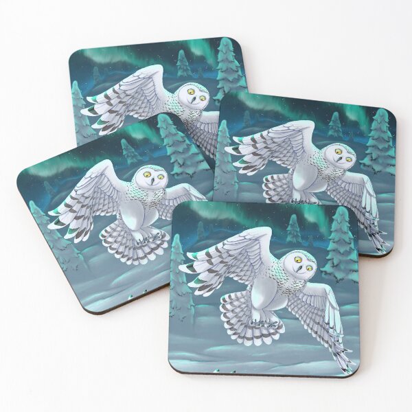 Item preview, Snowy Owl and a Hare designed and sold by JeMiChi Art.