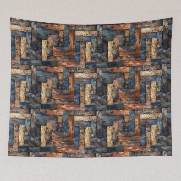 Item preview, Weathered Wood Plank Patchwork Texture designed and sold by NTGUILTY.