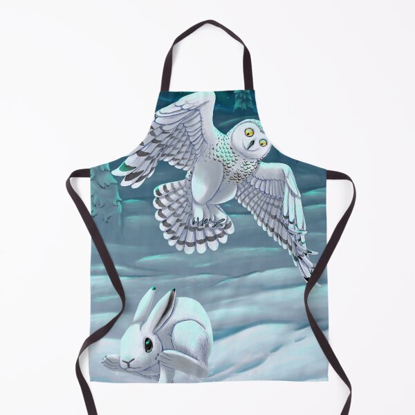 Item preview, Snowy Owl and a Hare designed and sold by JeMiChi Art.