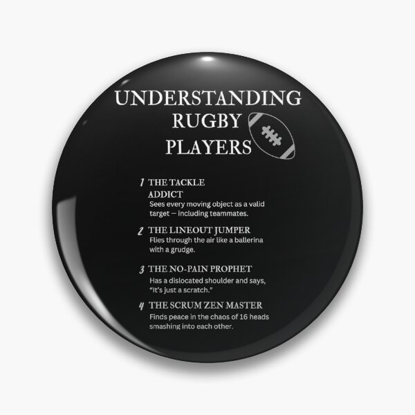 Item preview, Understanding Rugby Players – Funny Mud, Bruises & Chaos Humor – Black designed and sold by PsyFlow35.