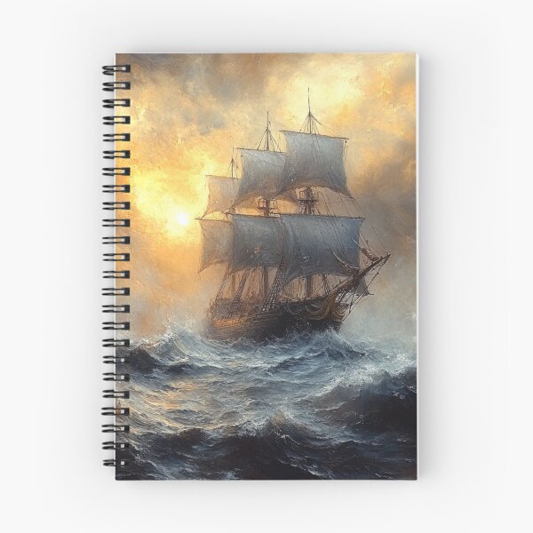 Item preview, Ship at sea during a storm, painting style designed and sold by ArtNames.