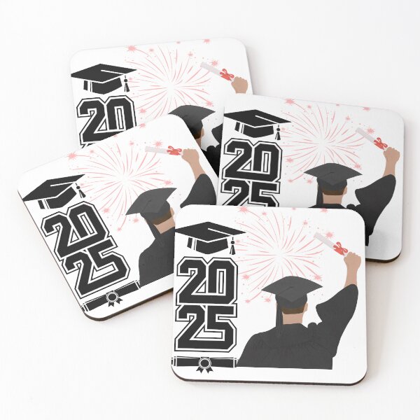 Item preview, Class of 2025 Male Graduate Celebration – Fireworks & Diploma designed and sold by BlesstB.