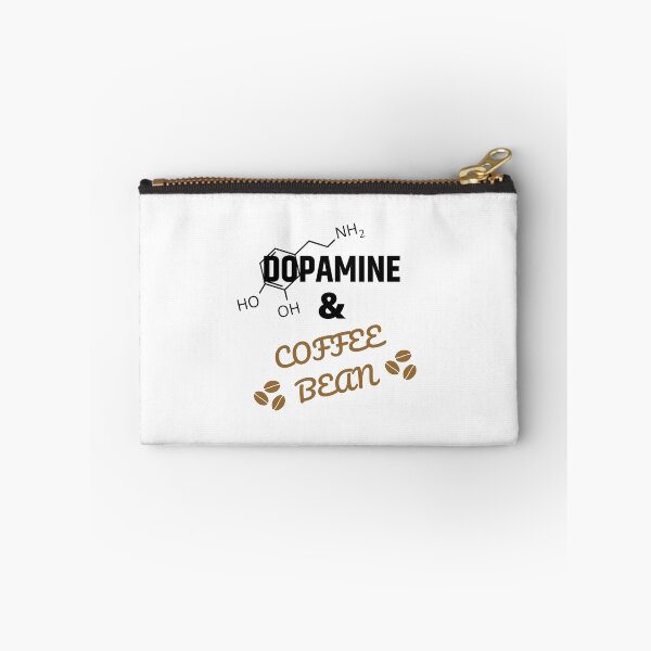 Item preview, Dopamine & Coffee Bean - Psychology, Neuroscience, Mind, Brain, Mental Health, Psychologist, Psychiatrist, Caffeine, Latte designed and sold by jadedscientist.