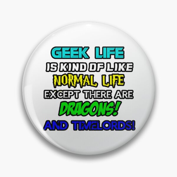Item preview, Geek Life but with Dragons and Timelords designed and sold by dpandwolvie.