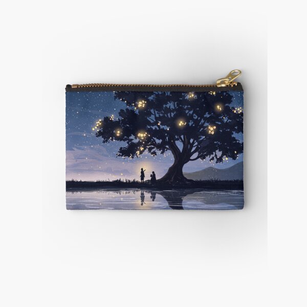 Item preview, Dreamy Nightscape - Enchanted Tree Reflection Art designed and sold by PhotiniaART.
