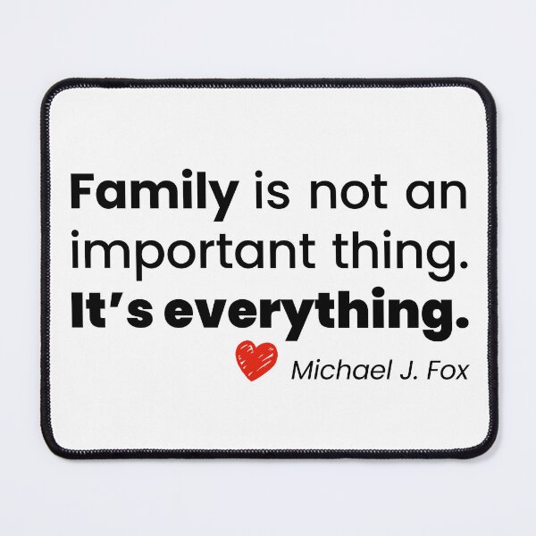 Item preview, Family Is Everything -  Heartfelt Quote for light background designed and sold by PixelPunny.