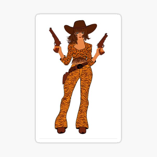 Calamity Jane Sticker Sticker
