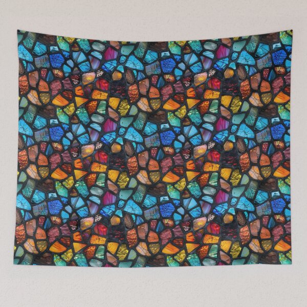 Item preview, Stained Glass Mosaic Pattern designed and sold by NTGUILTY.
