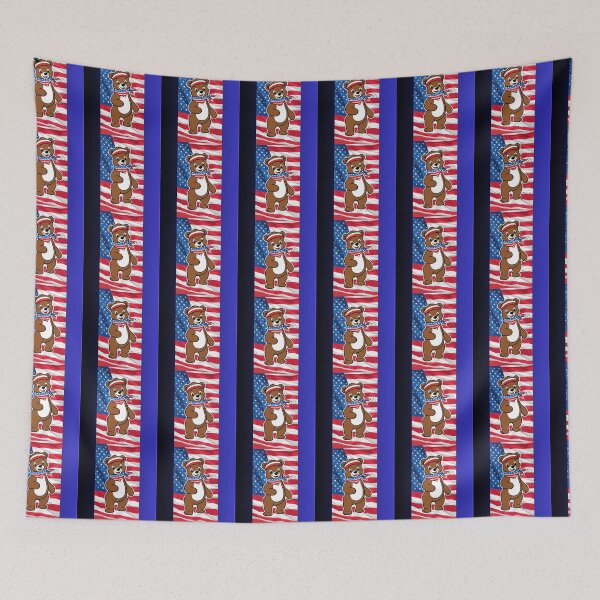 Item preview, Smiling Patriotic Bear Design designed and sold by Pigmentra.