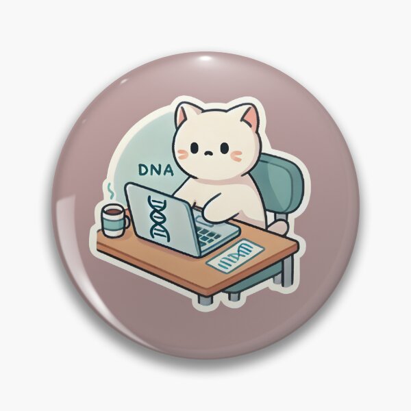 Item preview, Cute Bioinformatics Cat designed and sold by Petter01.