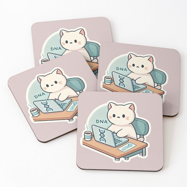 Item preview, Cute Bioinformatics Cat designed and sold by Petter01.