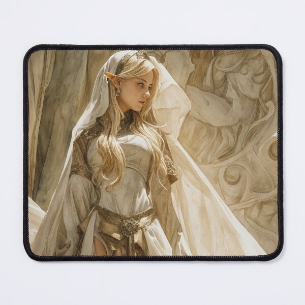 Item preview, The Elven Veil of Solitude designed and sold by oanaunciuleanu.