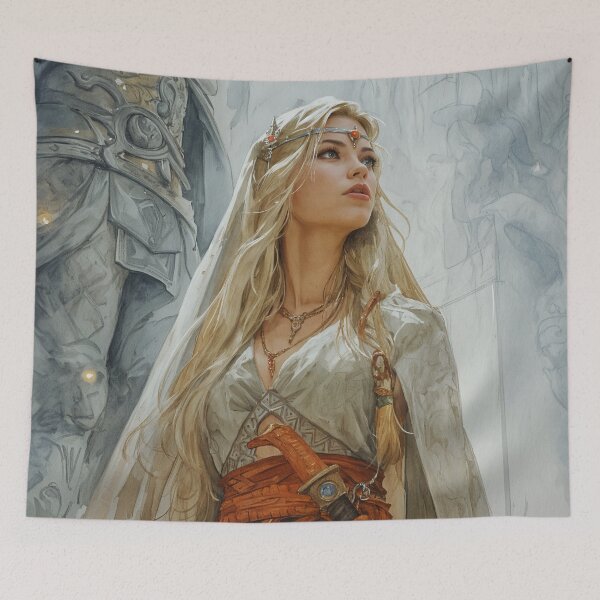 Item preview, The Elven Veil of Solitude designed and sold by oanaunciuleanu.