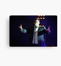 Duncan James - Blue Canvas Print