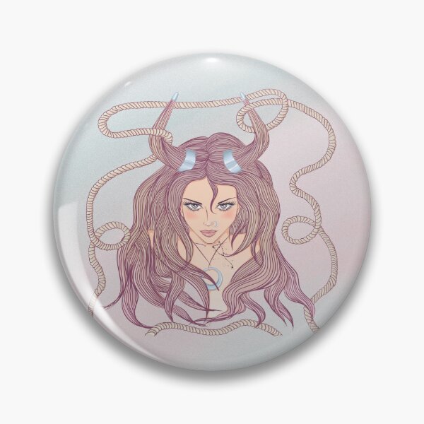 Item preview, Taurus Zodiac Sign Art – Taurus Woman Astrology Illustration designed and sold by Midnight789.