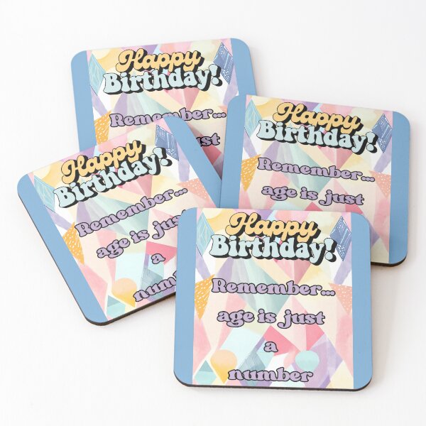 Item preview, Happy Birthday! Age Is Just A Number ... 3 designed and sold by AlinaSCorner.