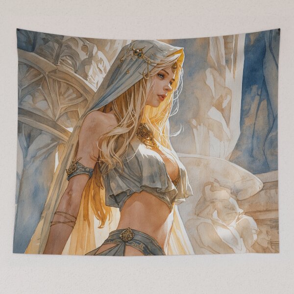 Item preview, The Elven Veil of Solitude designed and sold by oanaunciuleanu.