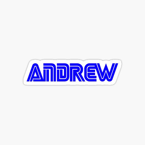 Item preview, Andrew, Sega font, Sonic designed and sold by mik3367.