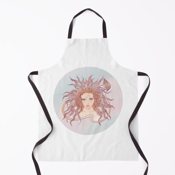 Item preview, Leo Zodiac Sign Art – Leo Woman Astrology Illustration designed and sold by Midnight789.