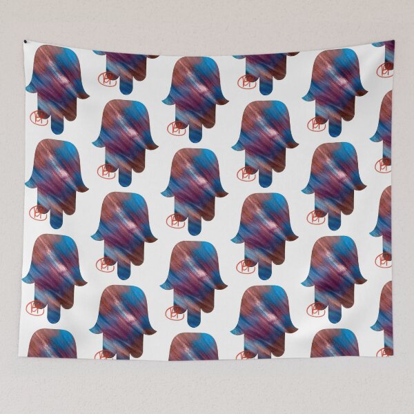 Item preview, Jewish American Heritage Month Hamsa Art designed and sold by Kalli Taub Art.