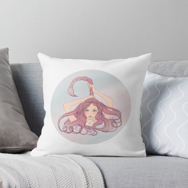 Item preview, Scorpio Zodiac Sign Art – Scorpio Woman Astrology Illustration designed and sold by Midnight789.
