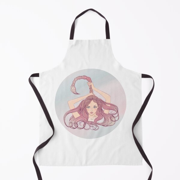 Item preview, Scorpio Zodiac Sign Art – Scorpio Woman Astrology Illustration designed and sold by Midnight789.