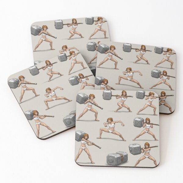 Item preview, Empowered Warrior - Dynamic Female Strength Art designed and sold by PhotiniaART.