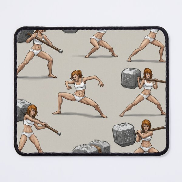 Item preview, Empowered Warrior - Dynamic Female Strength Art designed and sold by PhotiniaART.
