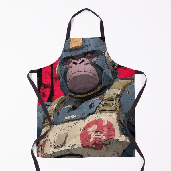 Item preview, Ape Armor: Red & Blue Fury designed and sold by Retro Type.