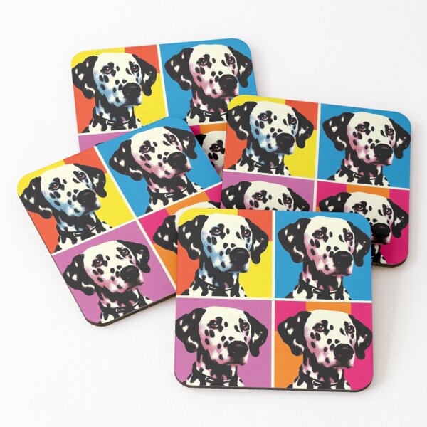 Item preview, pop art style dalmatian dog designed and sold by Dogandesighn.