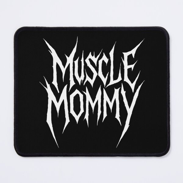 Item preview, Muscle Mommy – White Spiky Metal Font Fitness Design designed and sold by DPS Phase Stickers.