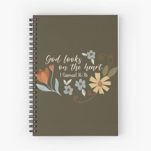 Item preview, God looks on the heart - I Samuel 16:7b designed and sold by Willow & Grace Designs.