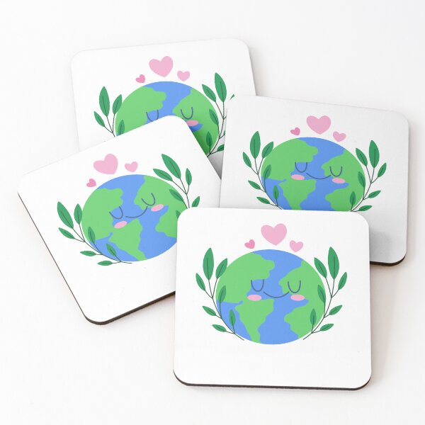 Item preview, Smiling Earth Surrounded by Love and Nature designed and sold by Relevant Merch.