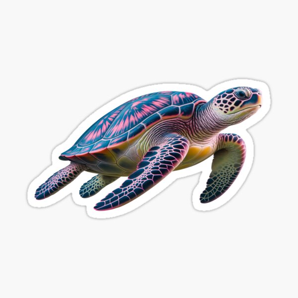Item preview, Sea Turtle Pink Color  designed and sold by moimesfolies.