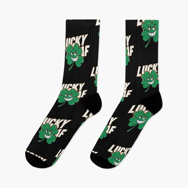 Item preview, Lucky AF Funny Four Leaf Clover designed and sold by The People’s Punchline.