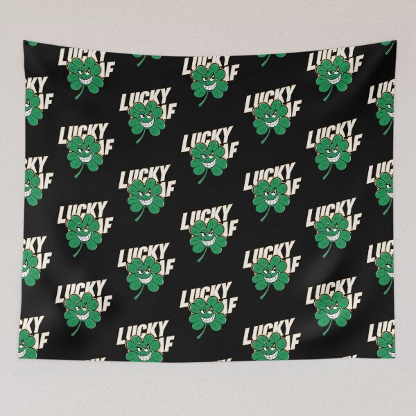 Item preview, Lucky AF Funny Four Leaf Clover designed and sold by The People’s Punchline.