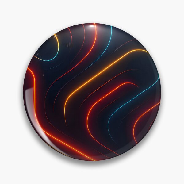 Item preview, Neon Tech Wave – Futuristic Light Flow Pattern designed and sold by Velun.
