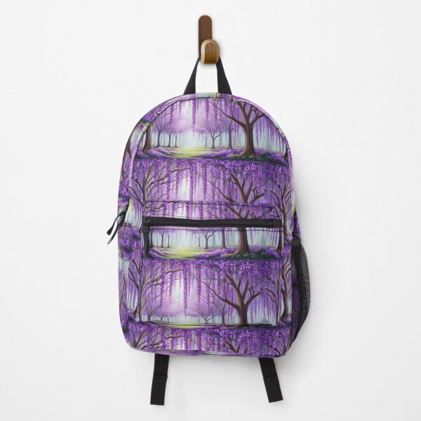 Item preview, illustrated jacaranda forest designed and sold by gabrielvlmx.