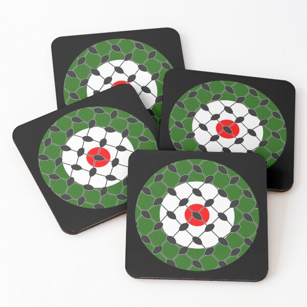 Item preview, Keffiyeh Mod Roundel Palestine pattern Gaza Children Charity fundraiser designed and sold by ModSupporters.